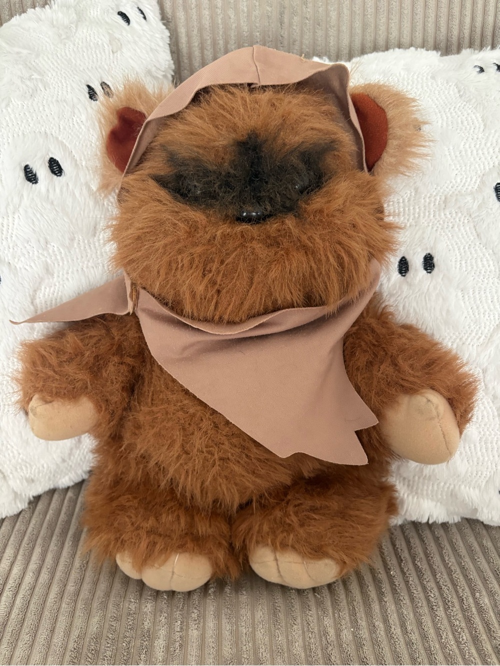 VTG Star Wars Return Of The Jedi 1983 Kenner Wicket the Ewok Plush Doll Toy 15”